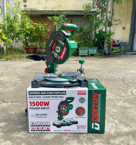 MÁY CẮT NHÔM ĐỂ BÀN MINI DEKTON DK-CN210PLUS