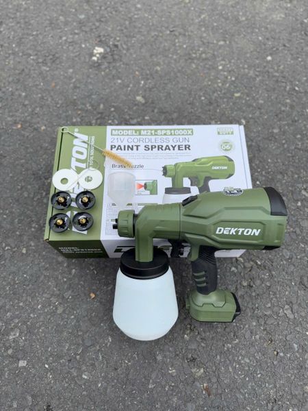 Máy phun sơn pin DEKTON M21-SPS1000X