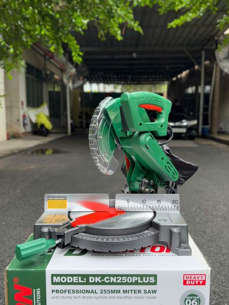 Máy Cắt Nhôm Dây Curoa 1800W DEKTON DK-CN250Plus 255mm