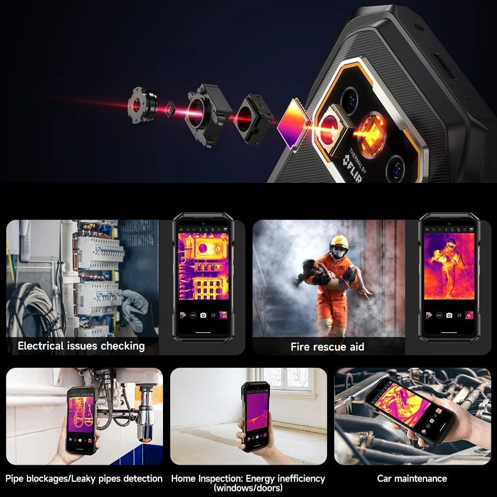  Ulefone Armor 27T Pro+ 5G | 24GB+256GB, 10600mAh, 50MP+64MP Night Camera 6.78