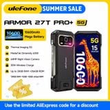  Ulefone Armor 27T Pro+ 5G | 24GB+256GB, 10600mAh, 50MP+64MP Night Camera 6.78