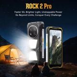  Blackview ROCK 2 Pro 5G | 8GB+256GB 6.67'' 120Hz Display, Android 16, 15000mAh, Unisoc T8100, NFC. 