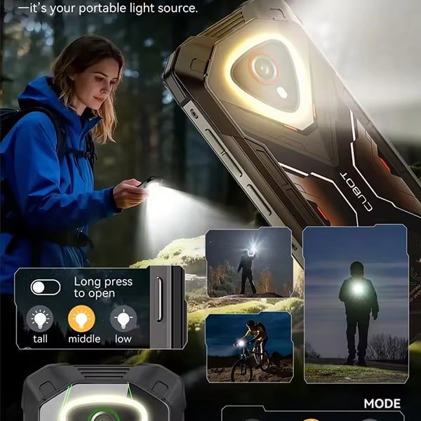  Cubot KingKong MINI 4 |  6GB Up to 16GB RAM+128GB ROM, Cam 48MP, MH 4.7 Inch, Pin 4700mAh, , Android 15, NFC. 