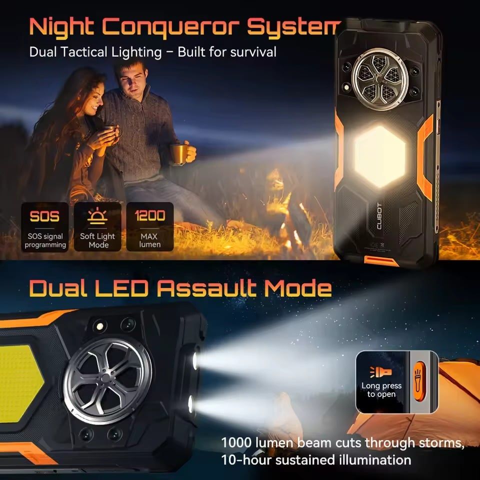  Cubot kingkong power 5 | 16GB RAM (6+10), 128GB ROM, MTK G100, 6.88