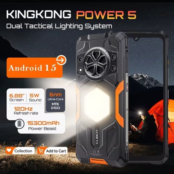 cubot kingkong power 5 - saigonphone