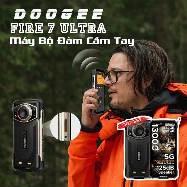  Doogee Fire 7 Ultra 5G | 32(8+24) 256GB, 6.6