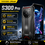  DOOGEE S300 Pro | 48GB+512GB, Dimensity 8300, 11000mAh, 200MP, 66W, 6.78” FHD+,120Hz, Android16, NFC. 