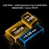  Oukitel G1 S | 8GB (4+4)+128GB, 10600mAh, 6.52-Inch HD, Android 15, NFC. 