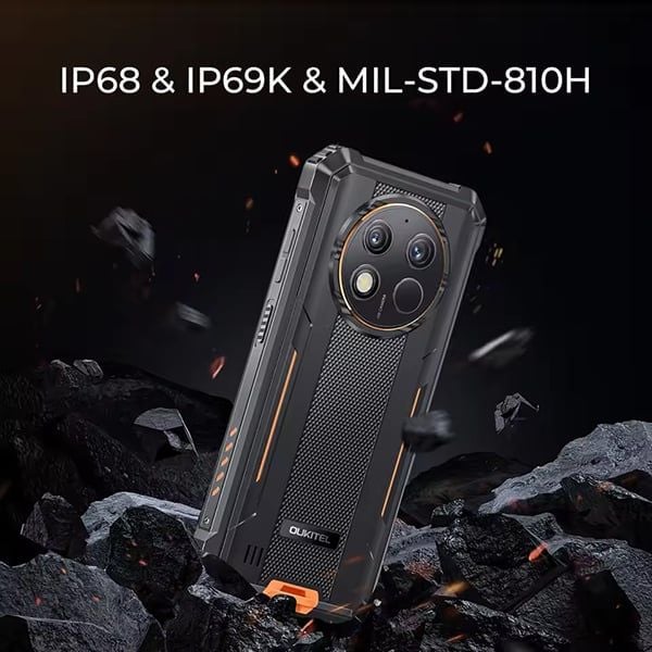  Oukitel G1 S | 8GB (4+4)+128GB, 10600mAh, 6.52-Inch HD, Android 15, NFC. 