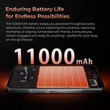  OUKITEL WP55 5G | Dimensity 7025, 6.6”FHD+, 36(12+24) 256GB, 108MP Rear Camera, Android 15,NFC. 
