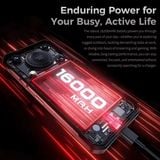  OUKITEL WP56 5G | 36GB (12+24GB) + 512 GB ROM, LED Light, 16000mAh, 120Hz 108MP 