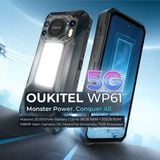  Oukitel WP61 5G | 36(12+24) 512GB, 6.78'' HD+, 20,000mAh, 108MP, Android 16 NFC 
