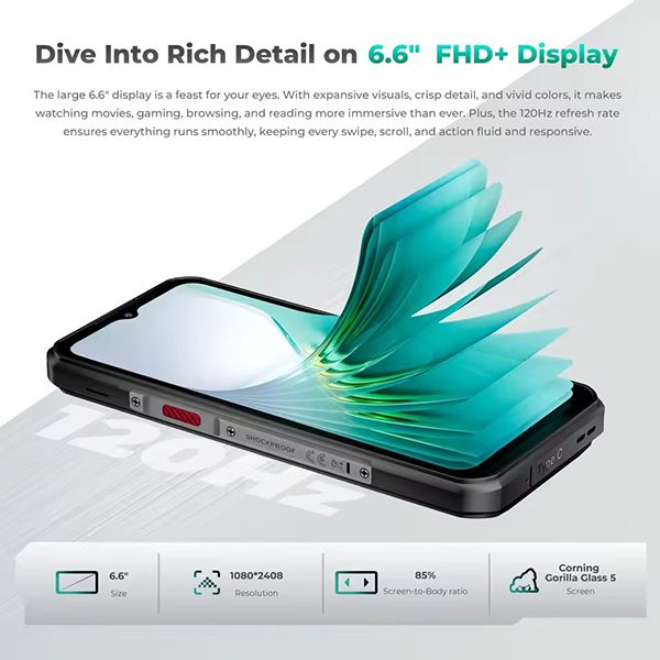  Oukitel WP62 5G | 48GB(16+32) +512GB 6.6