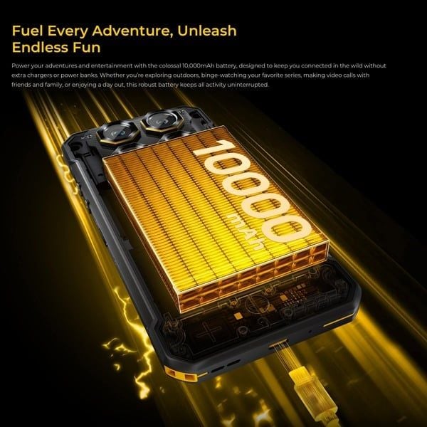  Oukitel WP60 5G | 16GB+512GB | 7.2'' HD+ Display 10,000mAh | 108MP | Android 15| NFC. 