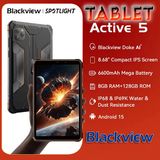  XẢ KHO 1 MÁY HÀNG TRƯNG BÀI  Blackview Active 5 Rugged Tablet 8.68 inch – Android 15, Unisoc T615 Octa Core, 8GB RAM + 128GB ROM, 6600mAh/18W AI Mini Pad 