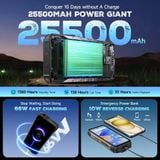  Ulefone Armor 34 Pro+ 5G AI | Máy chiếu tích hợp, 32GB+512GB, 25500mAh,120Hz 6.95