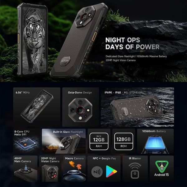  Ulefone Arnor X16 | 12GB Ram. 128GB Rom, MH 6.56