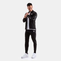 Bộ quần áo thể thao poly logo sọc THE MAX - 2025 G11260