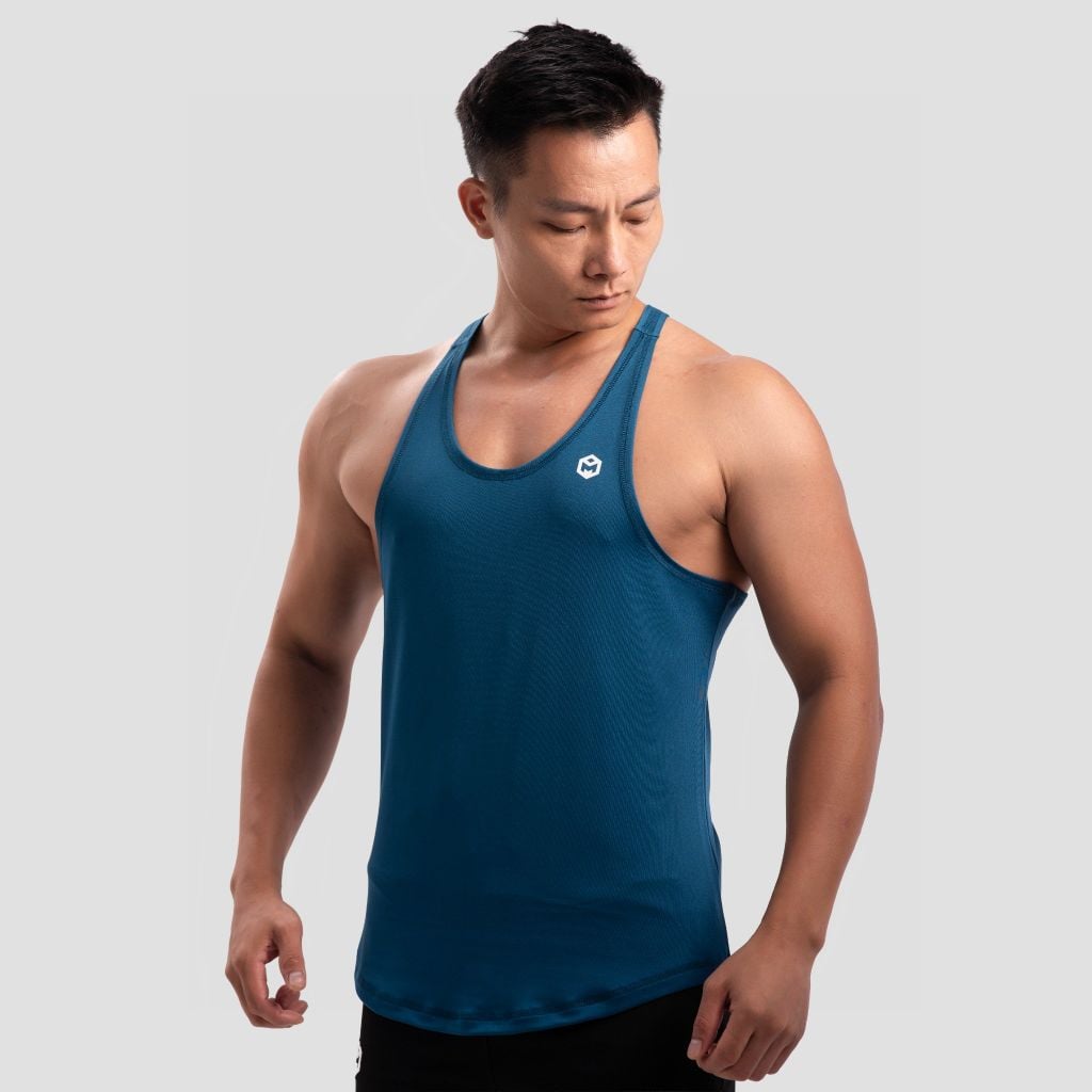 Áo ba lỗ quai nhỏ vải thun lụa The Max Active 2025 G11256