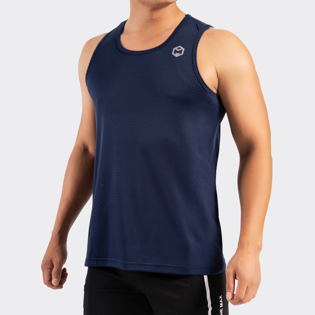 Áo ba lỗ THE MAX vải dệt lỗ kim phiên bản 2 RUNNING 2025 G11263