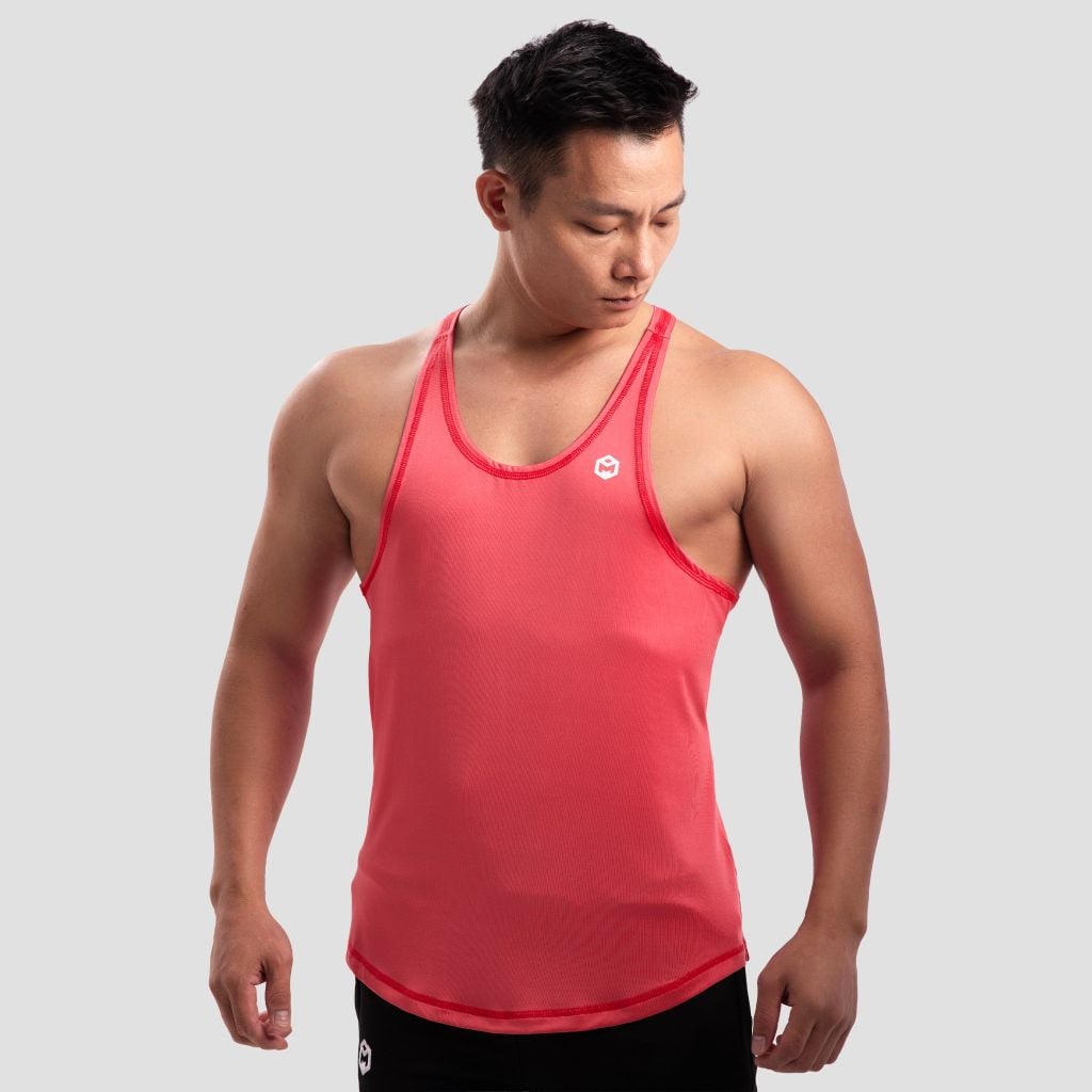 Áo ba lỗ quai nhỏ vải thun lụa The Max Active 2025 G11256