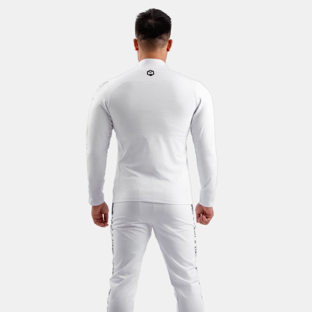 Bộ quần áo thể thao poly logo sọc THE MAX - 2025 G11260