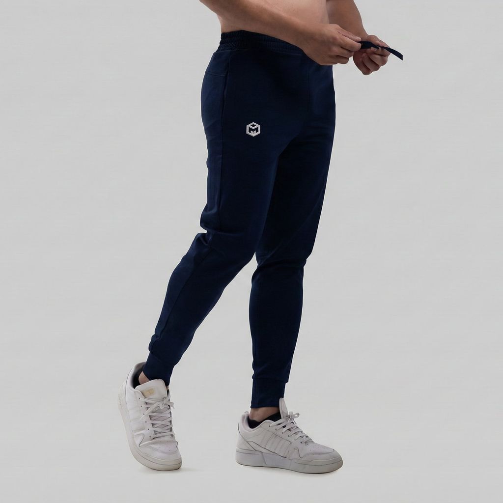 Quần Jogger THE MAX Active dáng thể thao logo Thêu G11255