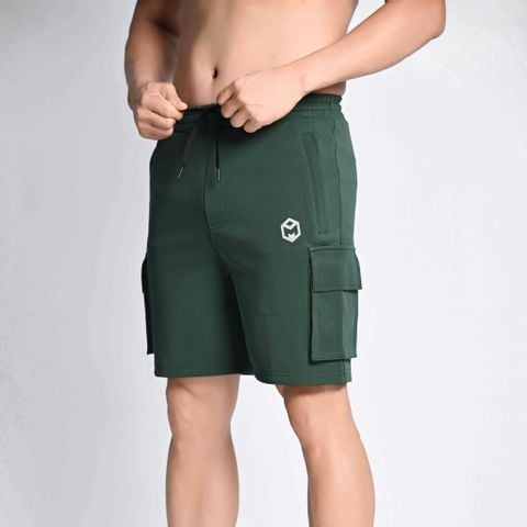 Quần short túi hộp vải poly hai da The Max 2026 - G02248