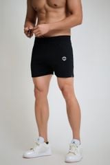 Quần Squat ngắn xẻ tà vải poly hai da The Max 2026 - G02250