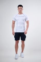 Áo cộc tay body dải chỉ khác màu MAX GYMSHARK TRAINER 2026 G02241