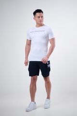 Áo cộc tay body dải chỉ đồng màu MAX GYMSHARK TRAINER G02243