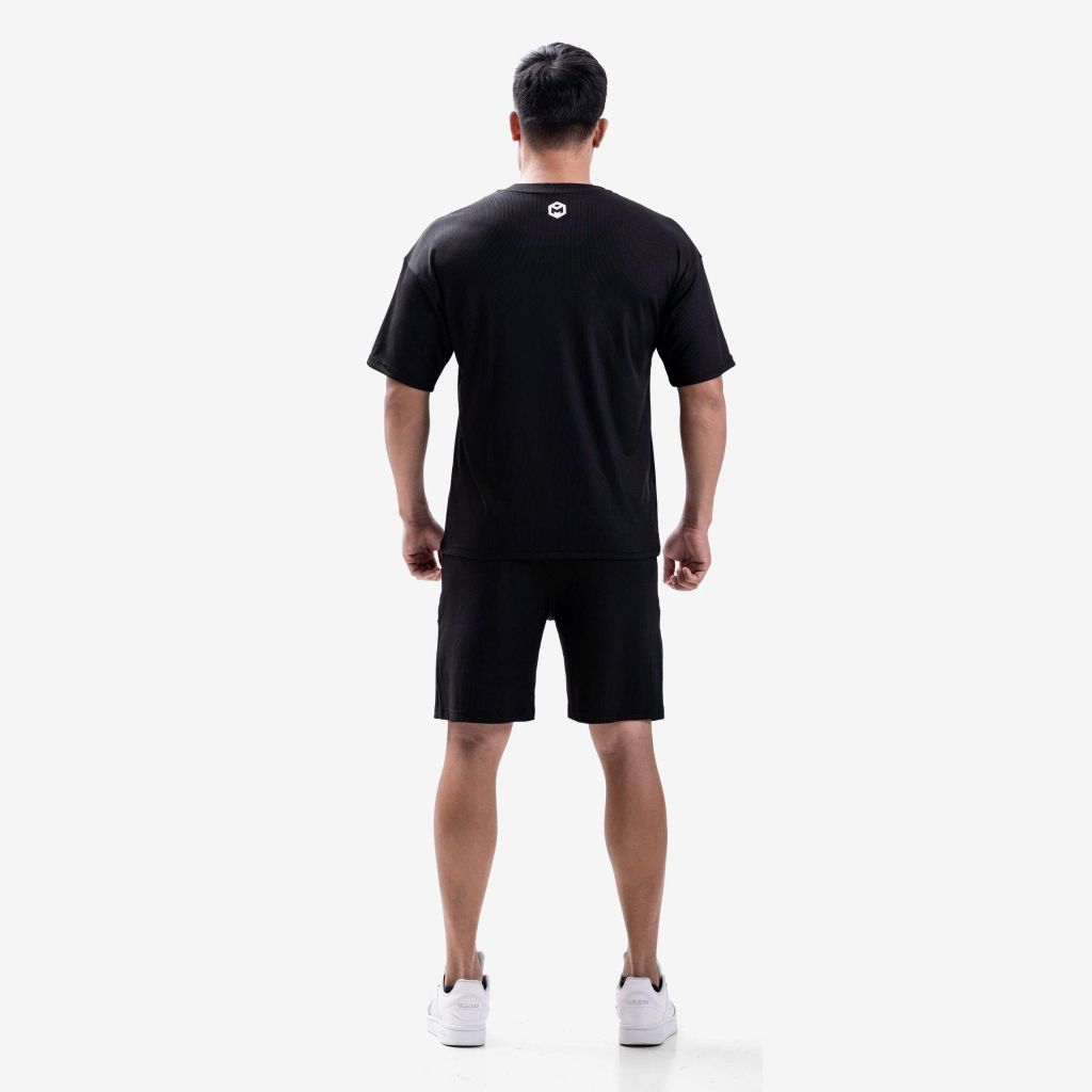 Bộ cộc tay oversize tăm lụa G11238