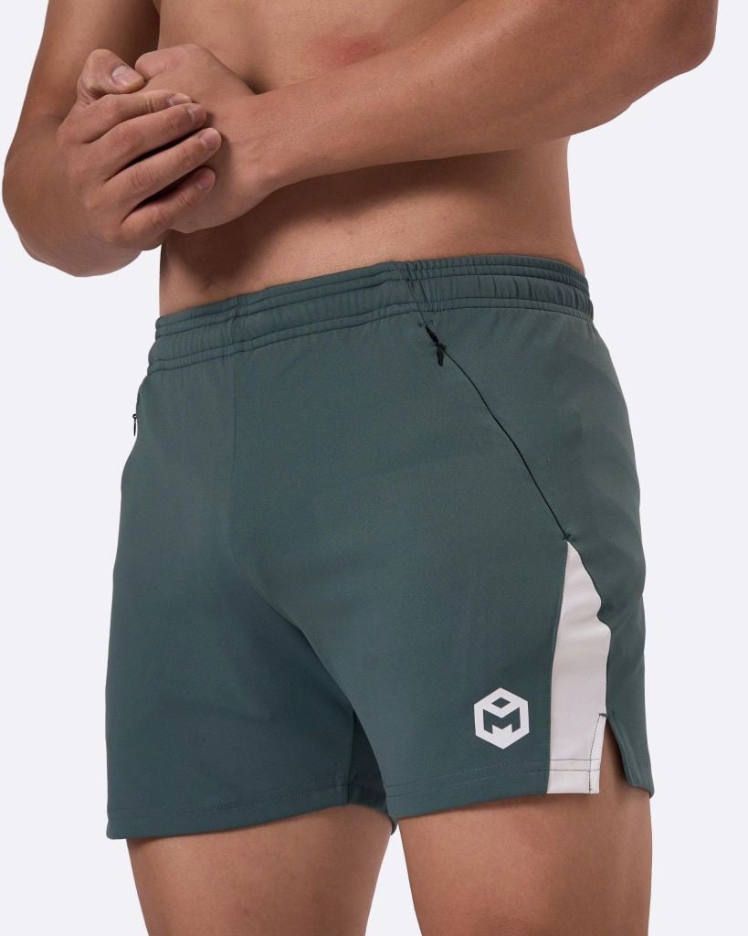 Quần short phối 2025 dáng nửa đùi G11242