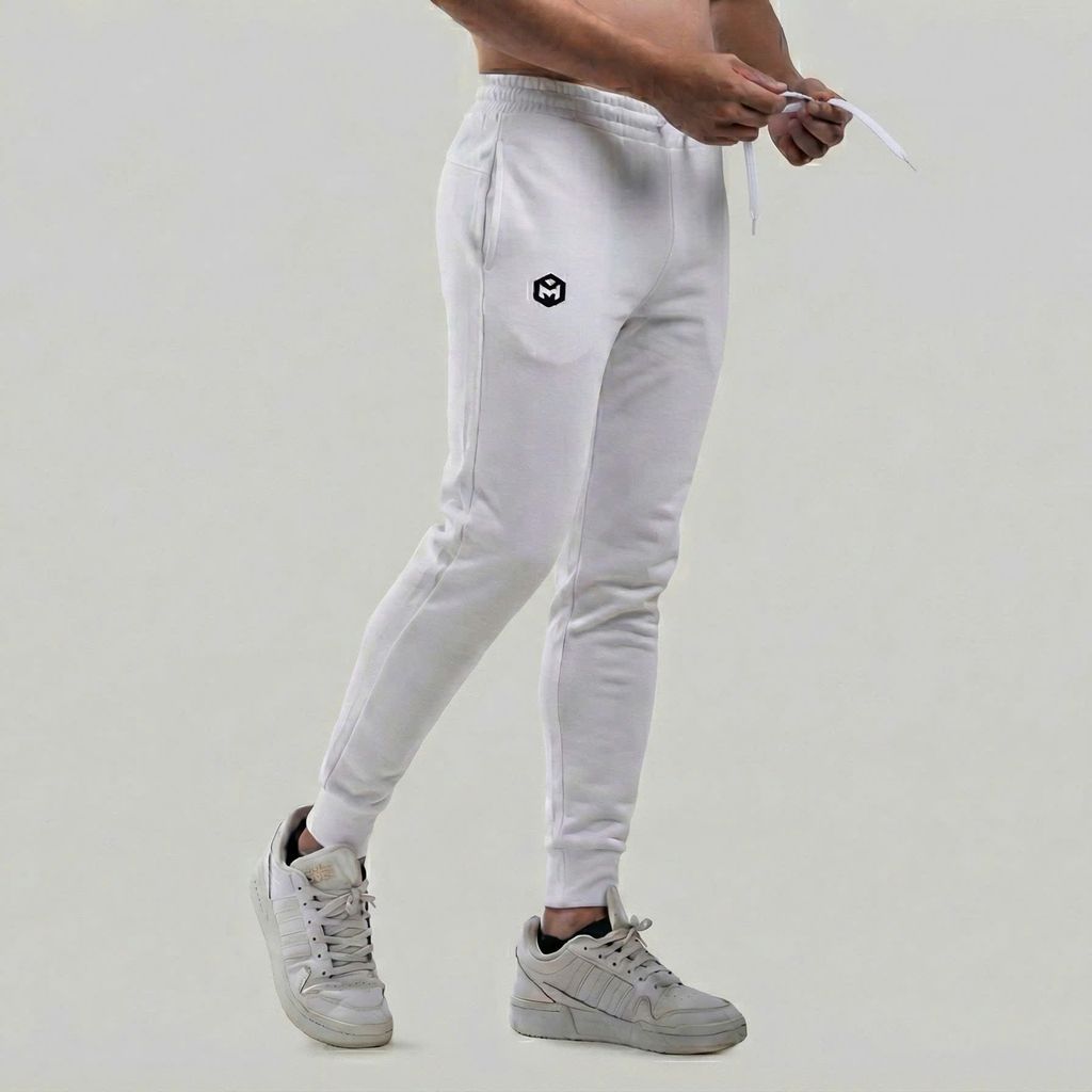 Quần Jogger THE MAX Active dáng thể thao logo Thêu G11255