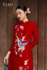 AD571 Áo Dài Tafta