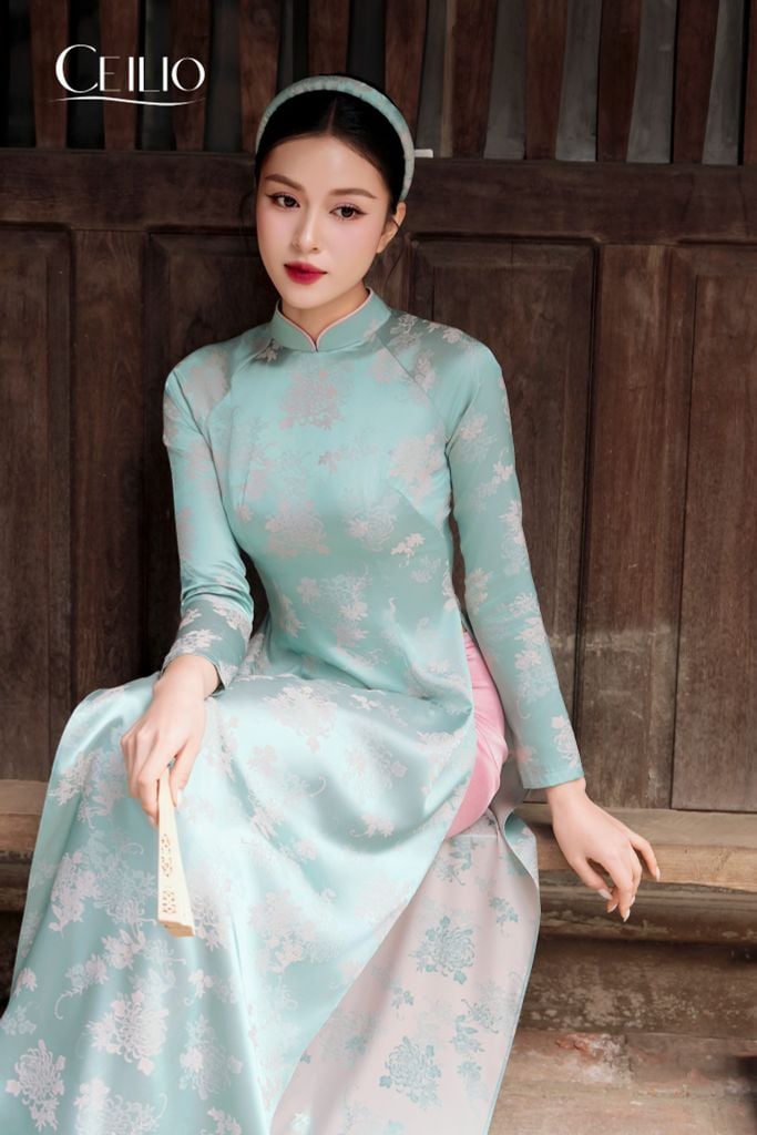 AD578 Áo Dài Cách Tân
