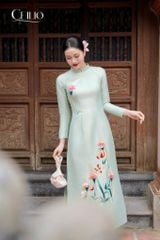 AD576 Áo Dài Tafta