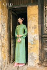 Áo dài tơ 1 lớp AD620