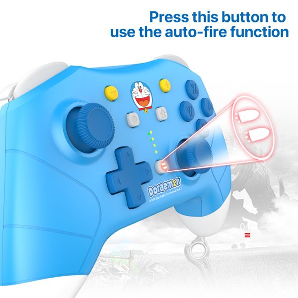 IINE Doraemon Nintendo Switch Controller L528