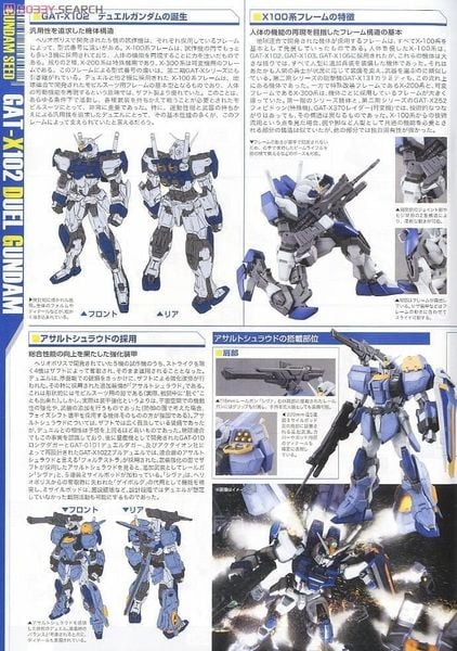 Mô hình MG 1/100 Duel Gundam AssaultShroud | Chính Hãng Bandai