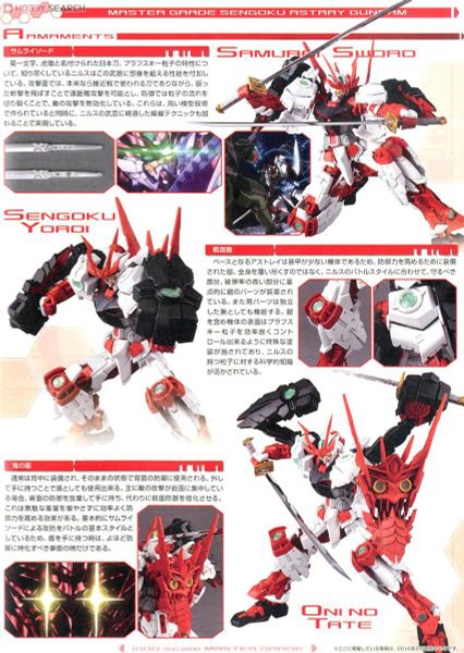Mô hình MG 1/100 Sengoku Astray Gundam | Chính hãng Bandai