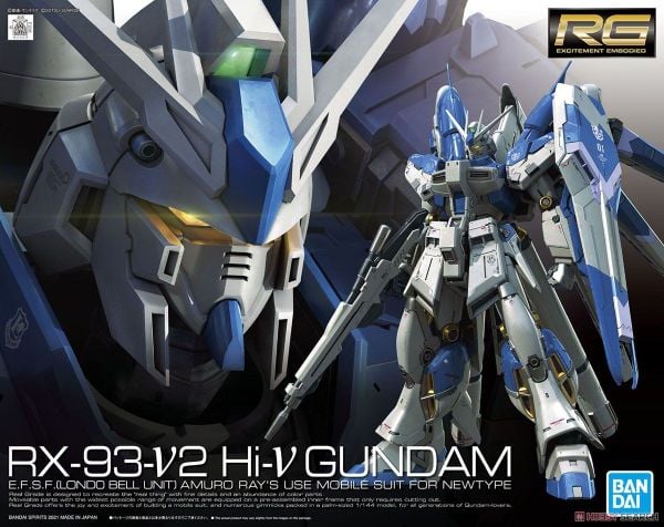 Mô Hình RG 1/144 Hi-ν Gundam | Chính Hãng Bandai