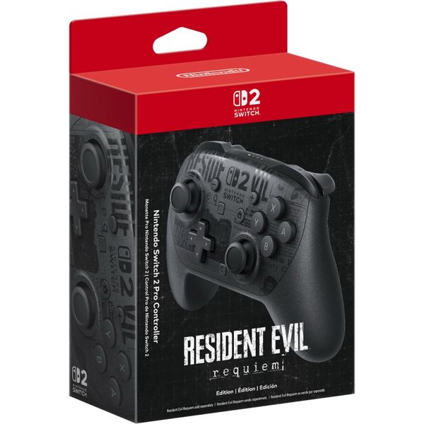 Nintendo Switch 2 Pro Controller Resident Evil Requiem Edition