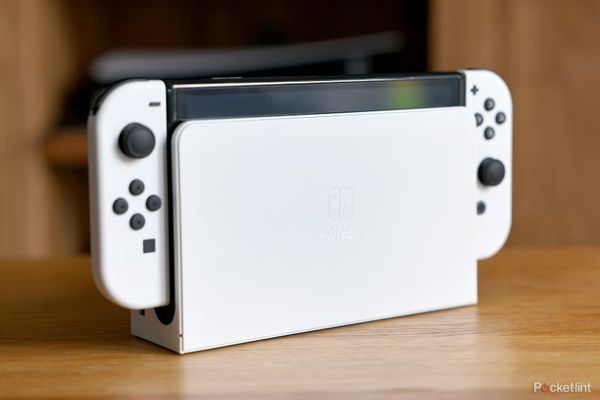 Máy Nintendo Switch Oled Model White - Like New 98%