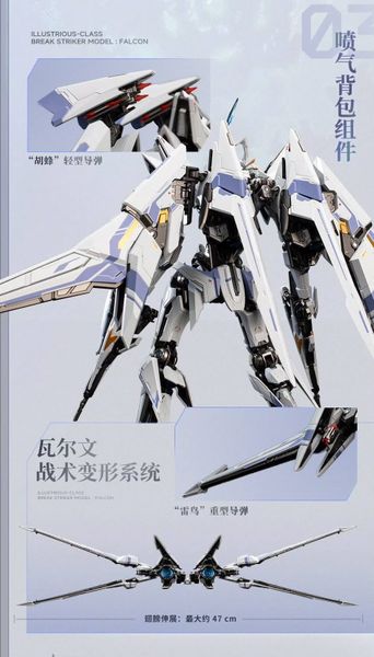 Mô hình Moshow X Mecha-Break UBP-R02T Falcon