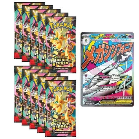 Pokémon TCG: Mega Evolution - Ascended Heroes Mega Gardevoir Poster Premium Collection Box