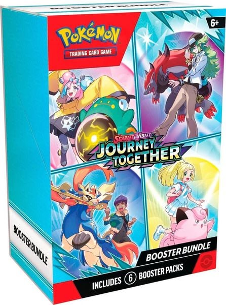 Thẻ bài Pokémon TCG: Journey Together SV09 Booster Bundle