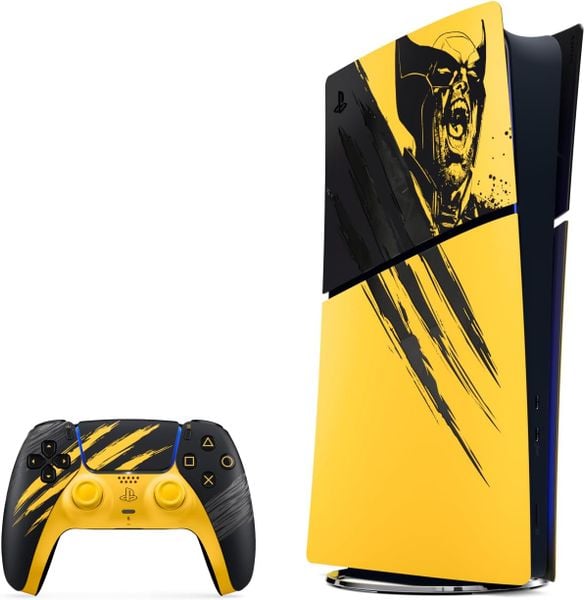 PlayStation 5 Digital Edition – Marvel’s Wolverine Battle Yellow Limited Edition