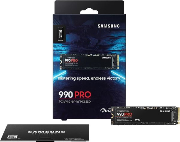 Samsung 990 PRO 2TB NVMe SSD PCIe 4.0 x4 M.2 2280