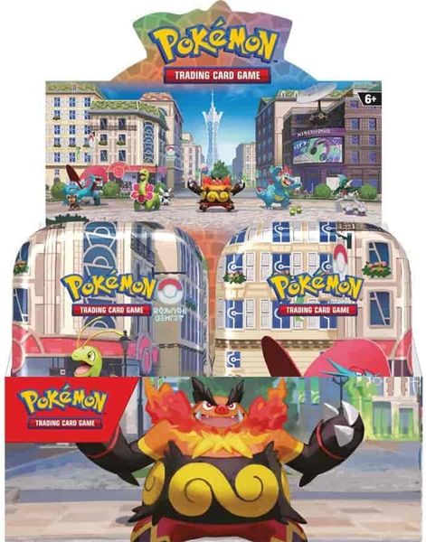 Pokemon TCG: Lumiose City Mini Tin Display
